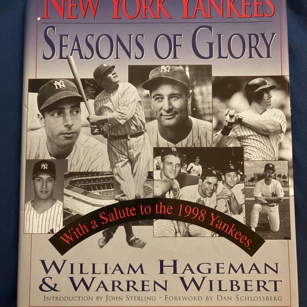 New York Yankees Seasons of Glory Book